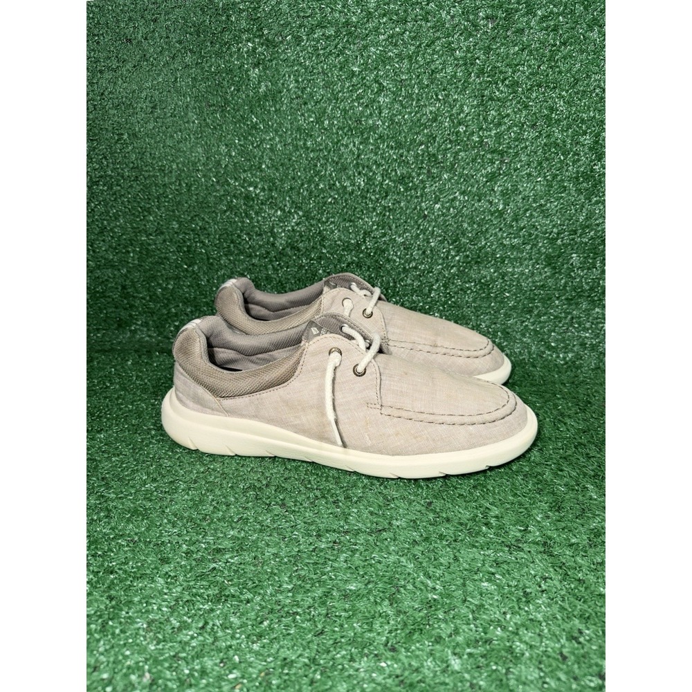 Sperry Captain's Moc Mens Size 9.5 Beige Slip On Boat Shoes Comfort Sneakers